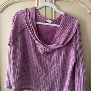 Free People pink sweater